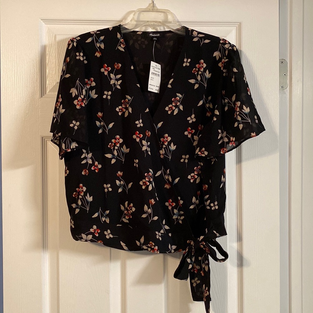 NWT Madewell wrap top size XL